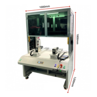Mesin Dispensing Single Z Dual Y dengan Pelindung Keamanan dan Sumbu-Y dengan Motor Putar