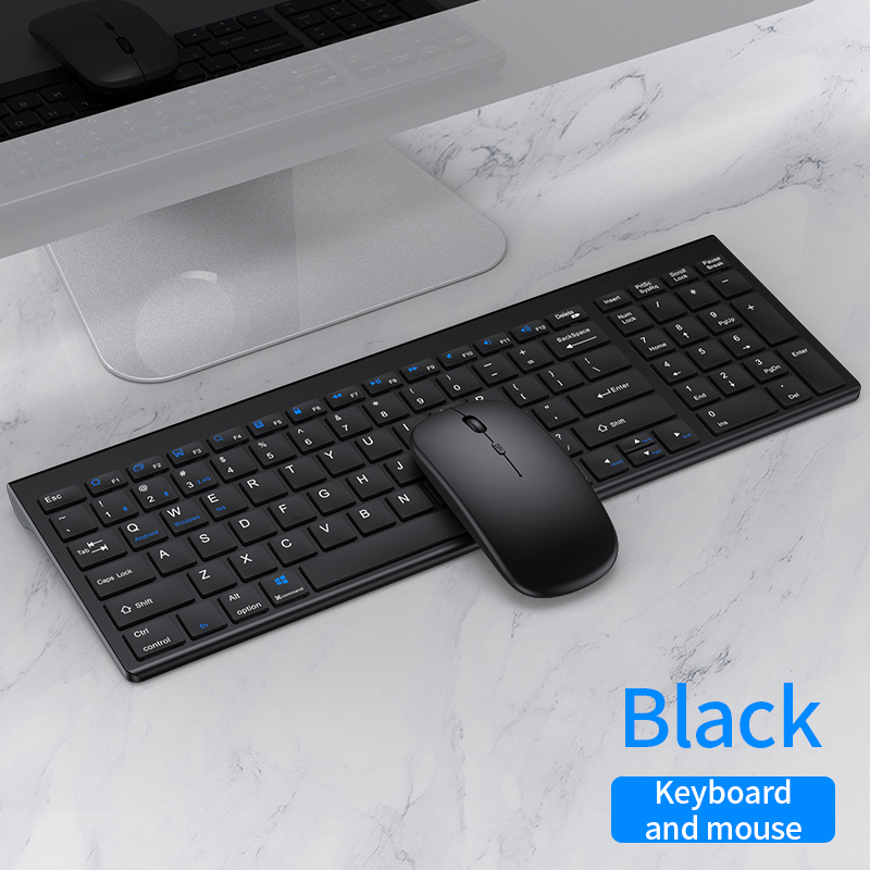 Black Keyboard and Mouse