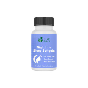 Gélules pour un sommeil réparateur, sommeil nocturne, gélules calmantes de nuit à force maximale, soutien au sommeil - Product Image 1