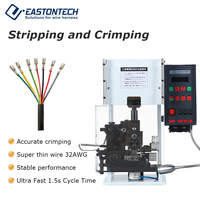 Máquina Crimpador de Cable Automática EW-50A Pelacables y Crimpado de Terminales Molex JST 1.5T 2T 3T