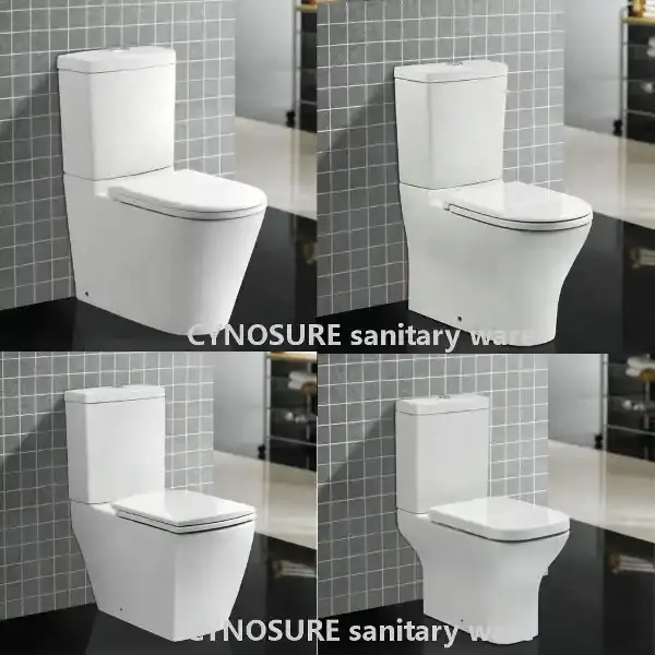 Twyford Moderne Witte Toiletten Fabrikant Sanitair Tweedelige Wc Keramische Ghana Wc