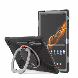Accessori per Tablet custodia in Silicone robusto per Samsung <span class=keywords><strong>Galaxy</strong></span> <span class=keywords><strong>Tab</strong></span> <span class=keywords><strong>S8</strong></span> custodia Ultra custodia posteriore da 14.6 pollici - Product Image 2