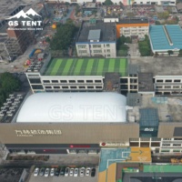 Dôme gonflable en membrane PVDF personnalisé en usine pour terrain de football et dôme gonflable pour pickleball