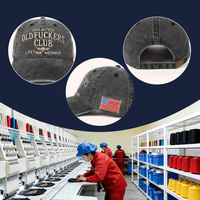 Gorra Trucker con Malla Trasera y Bordado de Aniversario, Parche Lateral con Bandera y Logotipo Personalizado, Visera Curva, Gorra de Béisbol Ajustable, Gorra de Papá