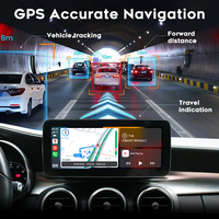 Lecteur Multimédia Audio Voiture Android 14 à Écran Tactile pour Mercedes Benz Classe C W205 GLC-X253 Classe V W446 2015-2020
