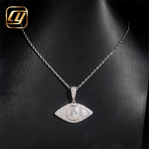 เครื่องประดับฮิปฮอป Iced Out CHOYUE ทองแท้ 10K 14K ผ่านการทดสอบเพชรจากห้องปฏิบัติการ เพชรเพาะเลี้ยง เครื่องประดับชั้นดี จี้ฮิปฮอป - Product Image 5