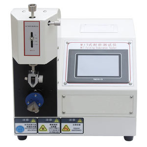 Testeur d'<span class=keywords><strong>endurance</strong></span> pliable ISO 5626 ASTM D2176 MIT Appareil d'essai de résistance à la fatigue par flexion du papier Appareil d'essai d'<span class=keywords><strong>endurance</strong></span> par pliage MIT - Product Image 1