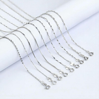 Chaîne de collier en argent sterling 925 à maillons, bijou durable pour pendentif, vente chaude