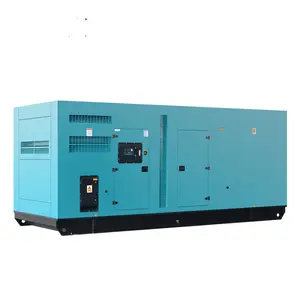 soundproof 700kw 875kva generator set 700kw silent genset powered by cummins engine KTA38-G2B