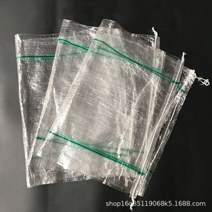 Sacs tissés en plastique transparent, épaisseur 38, capacité de charge 60 kg, pour usage agricole, emballage alimentaire, pommes de terre, patates douces - Product Image 3