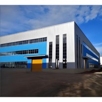Almacén de Acero para Energías Renovables - Edificio Modular Ecológico Prefabricado para Almacenamiento de Equipos de Nuevas Energías
