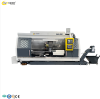 Centre d'usinage CNC 5 axes à double broche robuste CKX550A-1500 pour le fraisage et le tournage de cylindres