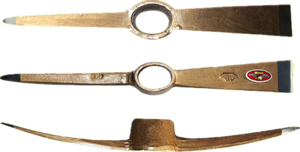 Best Selling Chinese DIY Grade Railway Steel Lightweight Durable and Low-Wear Hoe - Product Image 3