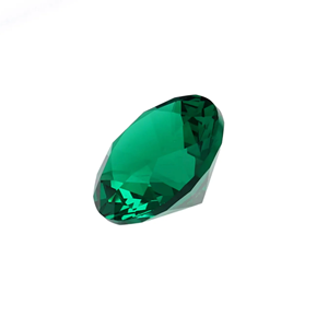 Émeraudes de qualité supérieure cultivées en laboratoire, de forme ronde, hydrothermales, pierres précieuses en vrac pour bijoux, 4 mm, 4,5 mm, 5 mm, 6 mm, émeraudes créées - Product Image 5