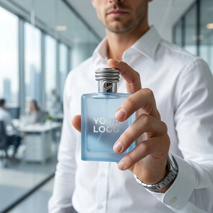 <span class=keywords><strong>Parfum</strong></span> unisexe LF Custom Label Fresh Aquatic Woody Scent, flacon bleu clair, <span class=keywords><strong>parfum</strong></span> longue tenue, extrait <span class=keywords><strong>de</strong></span> <span class=keywords><strong>parfum</strong></span>. - Product Image 2