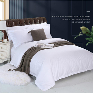 Hotel Luxury Cotton Bedding <strong>Set</strong> Duvet Cover Bed Sheet Pillowcase King Queen - Product Image 1