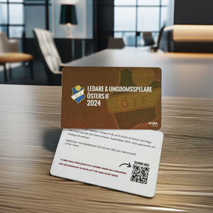 Tarjeta de Membresía VIP Empresarial 2D con Código QR de PVC, Impresión Offset, Calidad Personalizada y Aprobada - Product Image 2