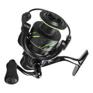 Bobine Long Shot Spinning Carpe <span class=keywords><strong>Moulinet</strong></span> De Pêche Leurre Rock Fishing Coil Cast Rod Reels Accessoires OEM Métal NOUVEAU Poudre Métal Poignée - Product Image 6