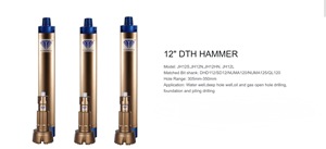 מקדח ליבה מסוג <span class=keywords><strong>DTH</strong></span> חדש לגמרי, 12 אינץ', יציקת סגסוגת פלדה, כלי קידוח ליבה, 560 ק\"ג, חונאן, לקידוח סלעים, כרייה ובנייה - Product Image 2
