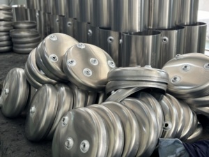 Bình khí nhôm công nghiệp 5L áp suất cao, đa cổng, chống ăn mòn cho hệ thống khí nén - Product Image 5