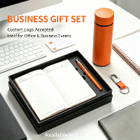 Cadeaux d'affaires promotionnels haut de gamme, carnet de notes A5 avec couverture rigide et stylo pour les employés, logo personnalisé OEM, ensemble de cadeaux d'entreprise