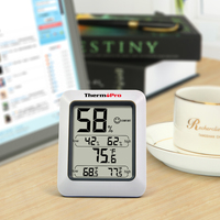 ThermoPro TP50 Meilleur hygromètre thermomètre pour chambre de bébé, station météo pour la maison