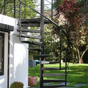 <span class=keywords><strong>Scala</strong></span> a chiocciola per esterni costruita per durabilità, sicurezza e esposizione a lungo termine all'aperto - Product Image 2