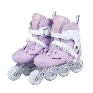 [Spedizione Gratuita dalla Cina] Pattini a Rotelle per Bambini 2-6-12 Anni, Monoruota con Ruote Luminose in PU per Bambine - Product Image 3