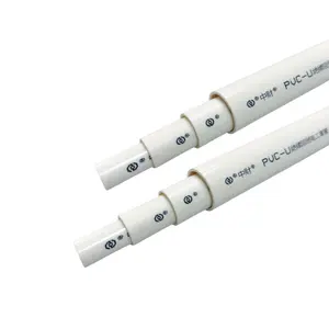 Tubo de conduíte flexível de PVC para cabos elétricos, tubo de fábrica na China, 16mm, 20mm, 25mm, 32mm, 38mm, 40mm, 50mm