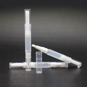 Tube vide en plastique transparent de 1,5 ml à 5 ml pour brillant à lèvres, huile à cuticules, vernis à ongles, blush, accessoires de maquillage, avec bouchon à vis, cosmétique - Product Image 5