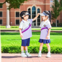 Uniformes d'été pour élèves du primaire, uniformes d'enseignants, uniformes de classe de fin d'année pour enfants, uniformes de spectacle, achat en gros