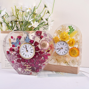 Khuôn Nhựa Resin Để Bàn Hình Trái Tim Tự Làm Khuôn Silicon Nhựa Epoxy Để Bảo Quản Hoa Nghệ Thuật Thủ Công Tự Làm Trang Trí Nhà Cửa - Product Image 3