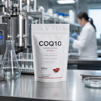 Acentiallabs 200mg Coenzyme Q10 (Ubiquinone) Capsules molles 120 unités Complément alimentaire Soutien antioxydant pour la santé cardiaque