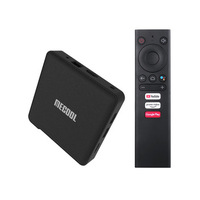 MECOOL — boîtier TV KM1 ATV intelligent, certifié Google, télécommande vocale