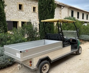 Buggy à vendre, véhicule utilitaire UTV, <span class=keywords><strong>mini</strong></span> camion, <span class=keywords><strong>grande</strong></span> boîte de chargement, 48V pour voiturette de <span class=keywords><strong>golf</strong></span> électrique, moteur 6.3KW, batterie lithium 105AH - Product Image 3
