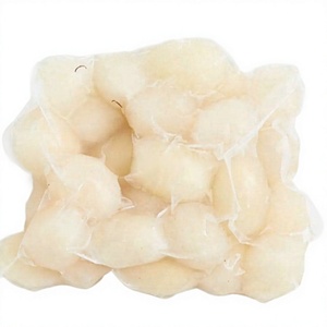 Ramboutan entier pelé surgelé IQF, morceaux de fruits naturels, chair blanche, emballage sous vide 10 kg, marque KME, origine Binh Thuan - Product Image 1