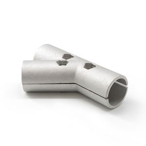 Produsen Cina 1140 rohs pengencang disesuaikan D28 bagian dukungan tetap konektor pipa <span class=keywords><strong>aluminium</strong></span> untuk D28 tabung profil <span class=keywords><strong>aluminium</strong></span> - Product Image 2