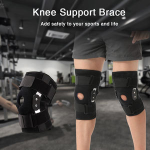 Penyokong Sendi Lutut Orthosis Dapat Disesuaikan Profesional, Penyokong Lutut, Penyokong Lutut Ukuran Plus dengan Engsel - Product Image 3