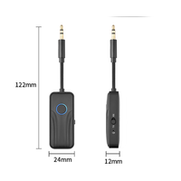 Receptor Transmisor AUX BT6.0 OEM, Conversor de Audio para Auto, Material ABS, para Altavoces, TV, Computadoras y Auriculares Inalámbricos