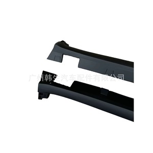 Tesla <b>Model</b> X Side Skirt Left And Right 1035096 1035097 Black Plastic Body <b>Kit</b> - Product Image 1