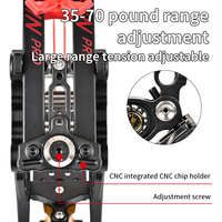 Kit d'arc à poulies polyvalent 35-70 lbs - Ensemble complet 2-en-1 flèches et billes d'acier pour la chasse et le tir
