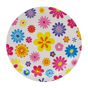Factory Price Disposable paper plate best sanitary printing paper plate