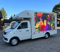 RGX P5 Led truk layar mobil Digital iklan luar ruangan Van Led papan iklan telepon genggam untuk dijual