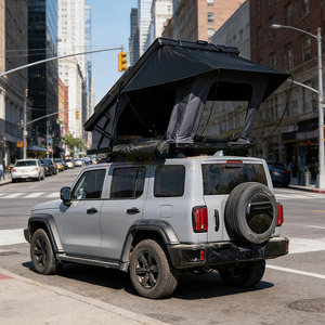Hard Shell Aluminum Rooftop Tent X-Hinge 3-4 Person Lightweight Tente De Toit For 4x4 Quick Setup Waterproof Roof Top Tent - Product Image 2