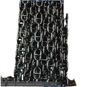 Super September Besar Ukuran 64Mm-210Mm Sertifikat Stud Mooring Rantai Jangkar - Product Image 1