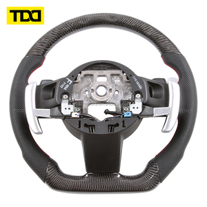 พวงมาลัยคาร์บอนไฟเบอร์แท้ TDD สำหรับรถยนต์มาสด้า Mx5 3 มาสด้า 6 CX-4 CX-5 RX-7 CX5 Axela Atenza RX7 RX8 CX3 CX8 CX9 - Product Image 3