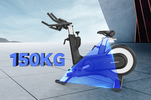 Vélo de spinning d'intérieur, vente en gros d'usine de Guangzhou, nouveaux vélos de spinning pour salle de sport, vélo de spinning magnétique de luxe commercial, volant d'inertie de 12 kg - Product Image 5