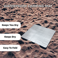 Matelas en mousse imperméable d'extérieur, couverture de plage anti-humidité, coussin de pique-nique, tapis de tente de camping pliable