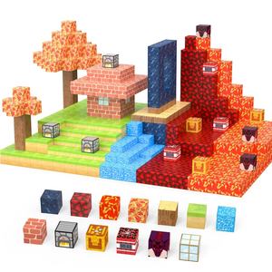 100 pièces Blocs magnétiques Construction Cube magique magnétique <span class=keywords><strong>Jeux</strong></span> de puzzle Tuiles magnétiques Blocs de construction Jouets pour tout-petits Jouets sensoriels STEM - Product Image 1