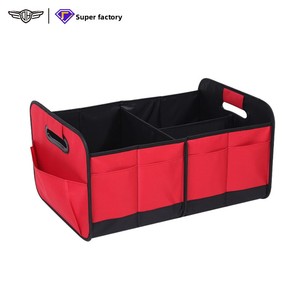 Cổ Xe Thân Tổ Chức 600D Oxford Vải Có Thể Gập Lại Dung Lượng Lớn Lưu Trữ Hộp Hình Chữ Nhật Hình Dạng Nhôm Melamine Cho Xe Sử Dụng - Product Image 5